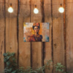 Portret - Sieraden - Schilderachtig tuinposter los doek klein -sfeer1