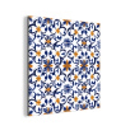 Patroon - Modern - Kleurrijk aluminium wit klein 46 -3d
