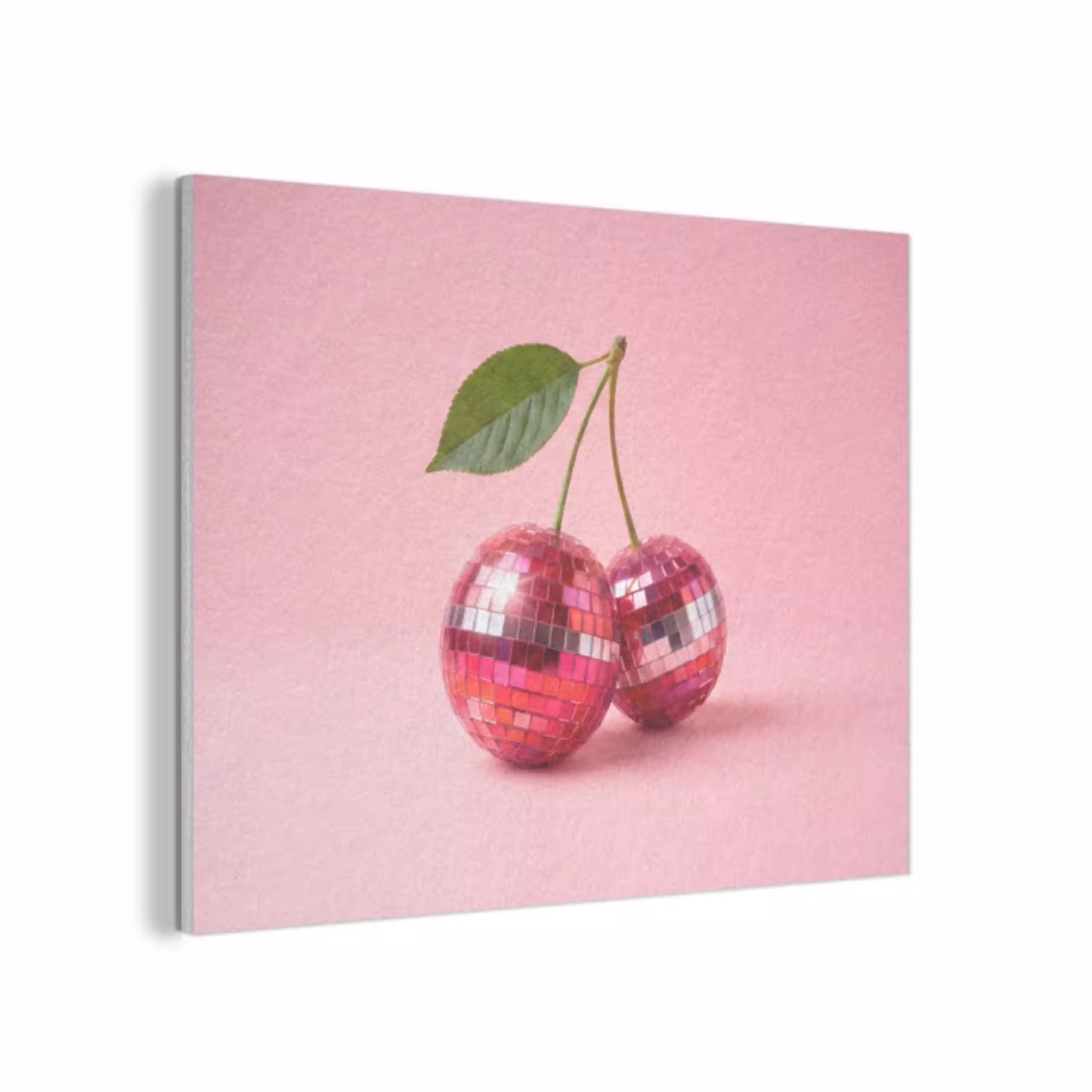 Disco - Kersen - Roze PET vilt klein -3d