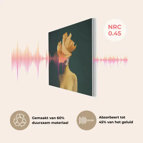 Vrouw - Hoed - Geel PET vilt klein -USP_NL
