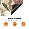 Bloemen - Aquarel - Kleurrijk Inductie beschermer vinyl 3mm klein 276 -zzzzzzz-td-onderkant