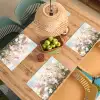 Bloemenveld - Lichte tinten - Geschilderd Placemat vinyl groot -zzsfeer5_Kitchenyeah-website