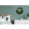 Regenwoud - Tropisch - Jungle - Bomen - Planten Wandcirkel aluminium klein -slaapkamer
