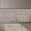 Licht - Grijs - Textuur keuken achterwand 2 middel 871 zz_3dshopping
