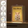 Hamster - Nootje - Geel - Knaagdier Light Box met kabel (Kinderlampje) klein -USP_NL