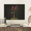Rode - Bloemen - Vaas PET vilt klein -sfeer1