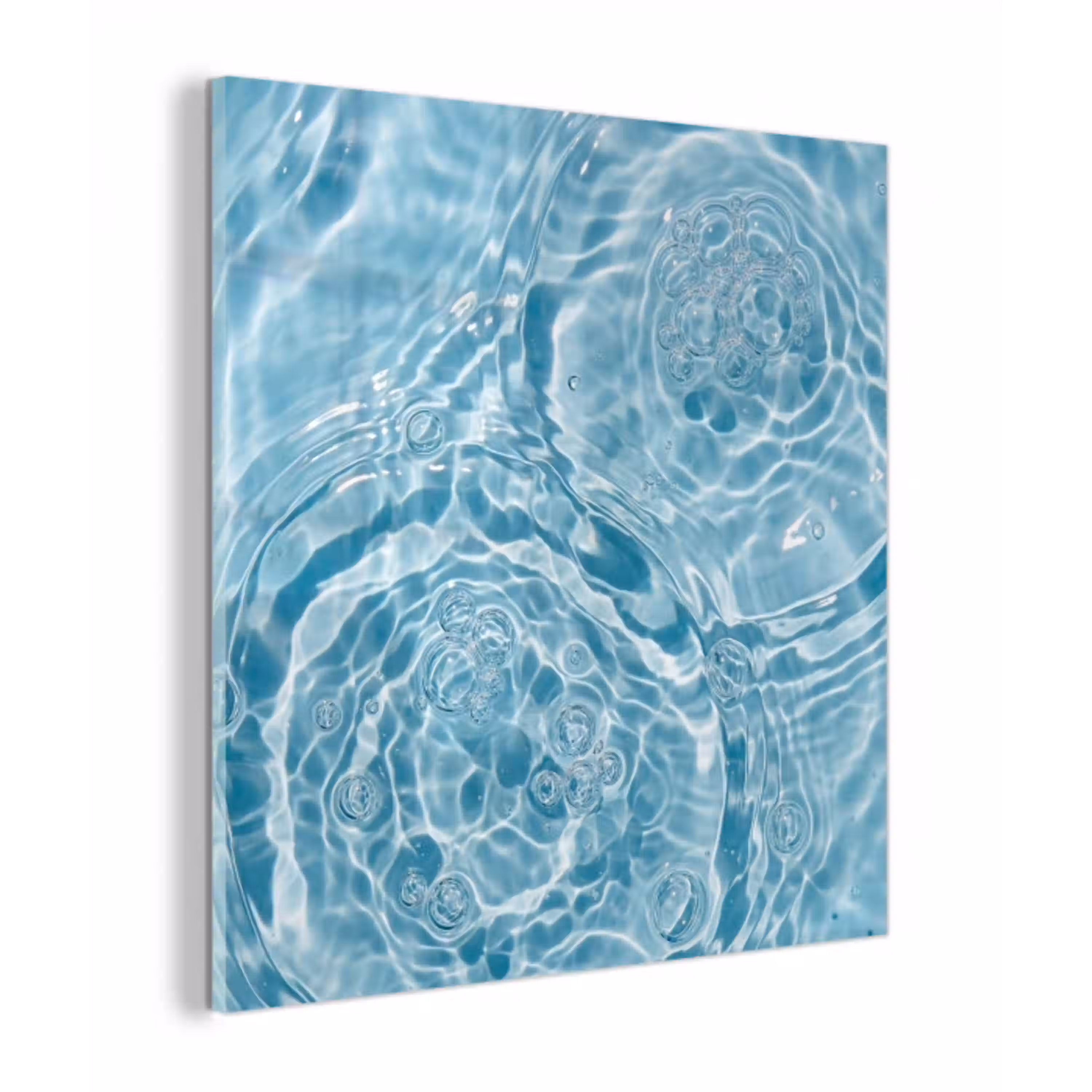 Water - Blauw - bubbels plexiglas 5mm klein -z3d