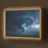 Tornado - Duister - Wolken Light Box met batterij (Wandlamp) middel -z3d_website