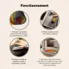 Fruit - Kleurrijk - Close up Inductie beschermer vinyl 3mm middel -usfeer9_FR