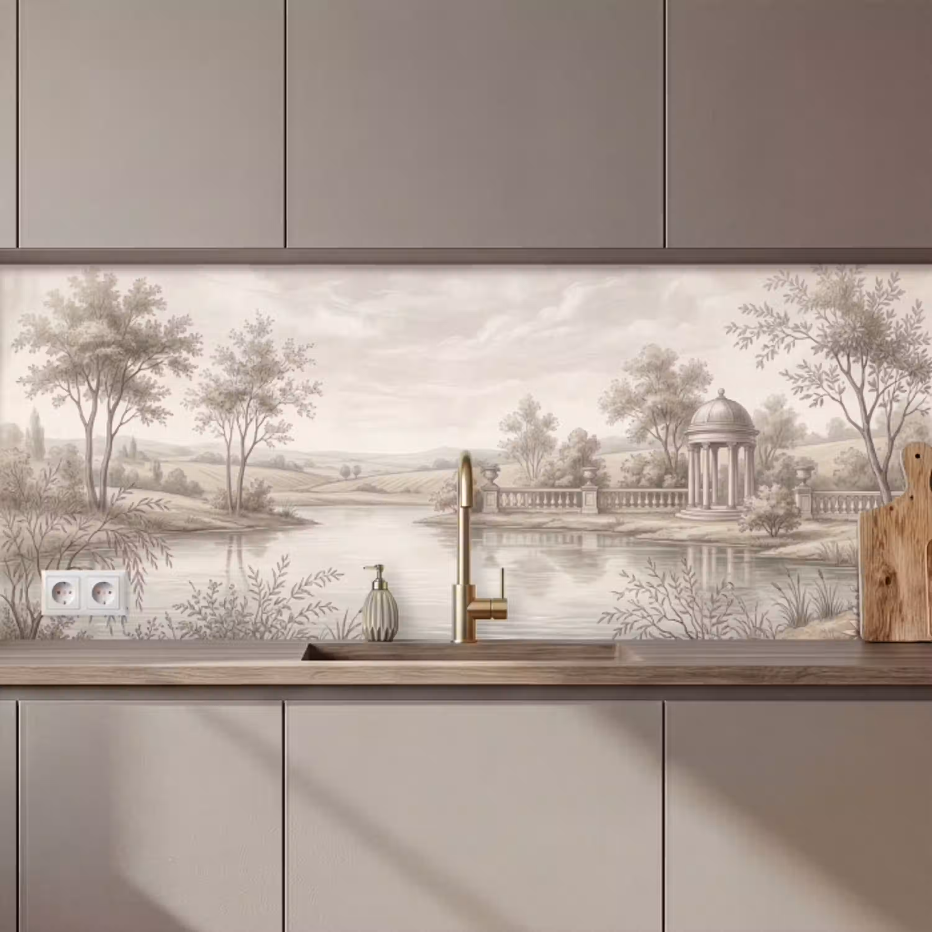 Terras - Water - Natuur - Landschap keuken achterwand 2 middel zz_3dshopping