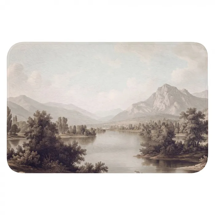 Klassiek - Landschap - Sereen WCmat klein -3d