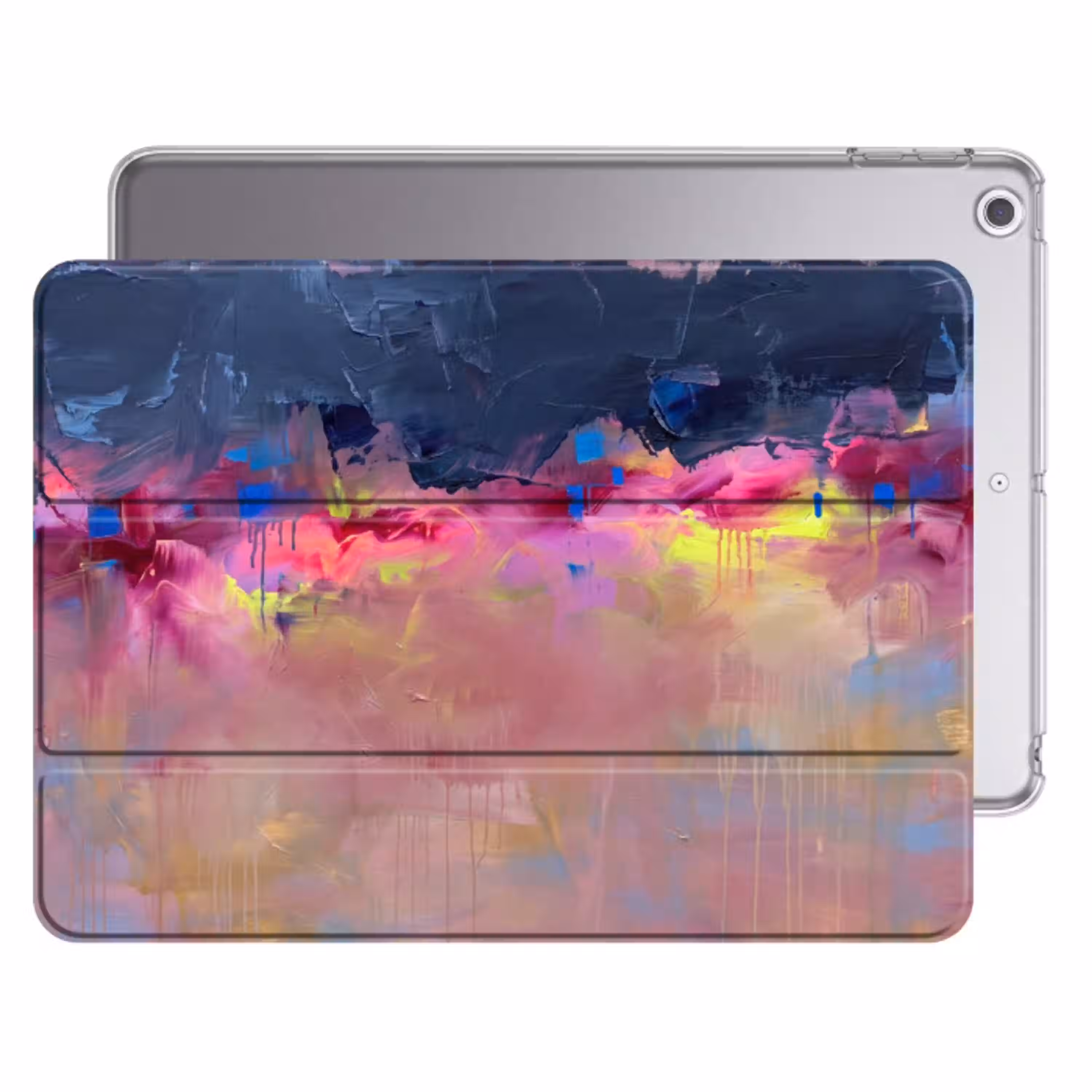 Abstract - Textuur - Kleuren - Modern - Roze Apple iPad 2017 middel -threedimensional_3d_global