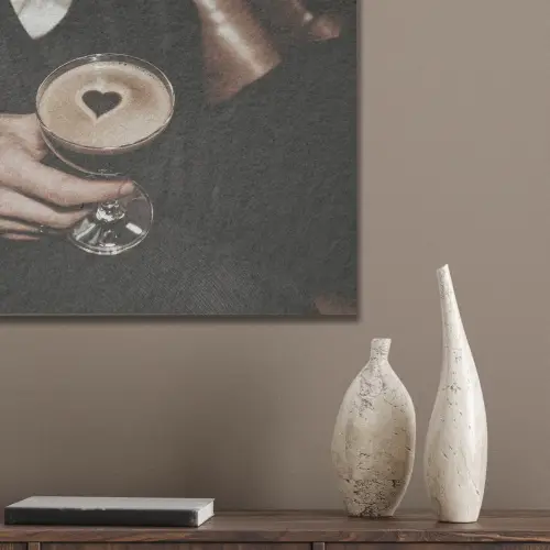 Hartje - Cocktail - Espresso Martini - Hand PET vilt klein -sfeer6_closeup