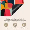 Vormen - Kleurrijk - Abstract - Vlakken Inductie beschemer met haakjes middel -ky-onderkant-nl
