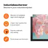 Eikenbladeren - Takken - Roze Inductie beschermer vinyl 3mm klein -zzzzzzz-td-ups