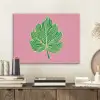 Blad - Groen - Illustratie - Minimalistisch PET vilt klein -sfeer1