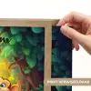 Dieren - Jungle - Giraf - Olifant - Aapje Light Box met batterij (Wandlamp kind) middel -USP_websiteprintNL