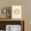Zon - Watercolor - Geel Light Box met kabel klein -sfeer2_kind