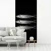 Haring - Vissen - Zwart fotobehang vinyl groot -woonkamer