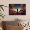 Buitenaards - Astronaut - Planeten - Ruimte canvas 2cm klein -sfeer1