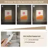 Zon - Heuvels - Abstract - Roze Light Box met kabel (Tafellamp) klein -USP_dimbaarNL