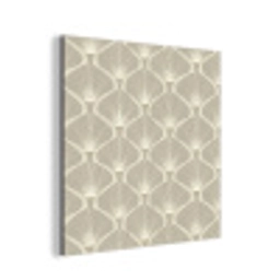 Paneel - Ginkgo - Zand aluminium wit klein 46 -3d