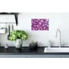 Paars - Uien - Close up Muursticker klein -keuken