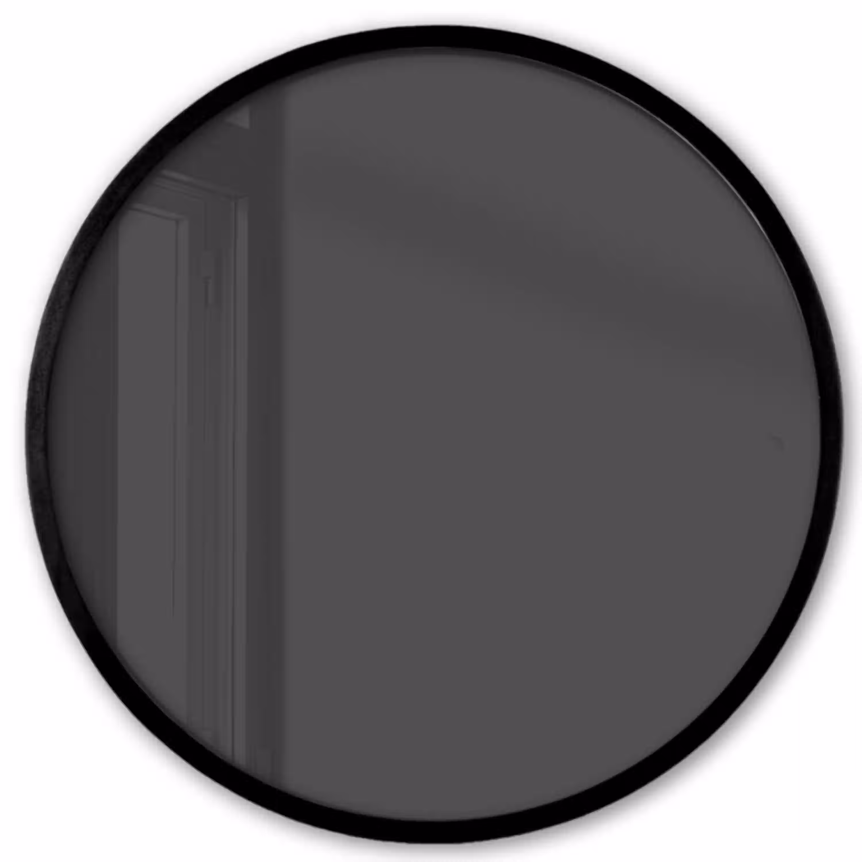 Charcoal - Grijs- Grey Fotolijst rond zonder passe partout klein 856 -3d
