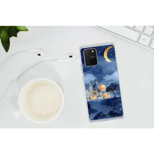 Sterrenhemel - Goud - Moskee Telefoonhoesje Samsung Galaxy S10 Lite klein -oordopS10Lite