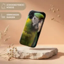 Ara - Portret - Groen Toughcase MagSafe Apple iPhone 17 klein -USP_RandenV_NL