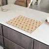 Patroon - Herten - Beige Inductie beschermer vinyl 3mm klein 276 -sfeer8