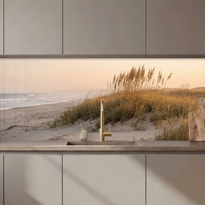 Duinlandschap - Zonsondergang - Strand keuken achterwand 2 middel zz_3dshopping