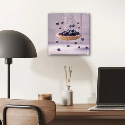 Eten - Taart - Bessen - Blauw plexiglas 5mm klein -sfeer6