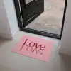 Love - Roze - Spiegeling Deurmat klein -sfeer5