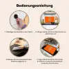Slow down you're doing fine - Oranje - Simple Inductie beschemer met haakjes klein -ky-gebruik-de