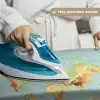 Wereldkaart - Realistisch - Blauw Wandkleed katoen klein -sfeer9