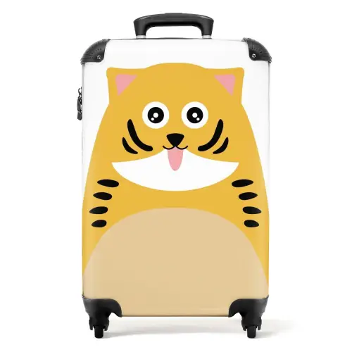 Kaatje kat Koffer - NBS - Handbagage middel -productfoto_recht