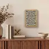 Abstract - Lijnen - Zwart Light Box met kabel (Tafellamp) klein 925 -sfeer2