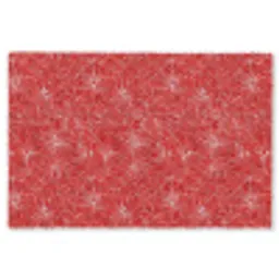 Bloemen - Patroon - Rood Vloerkleed Rechthoek klein 1091 -3d