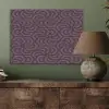 Paars - Geometrisch - Patroon - Donker PET vilt klein 837 -sfeer2