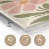 Minimalistisch - Bloemen - Bladeren - Roze plexiglas 5mm klein -sfeer2