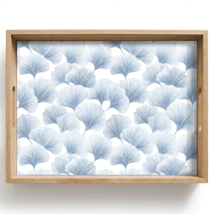 Waaier - Modern - Blauw Dienblad Rechthoek middel 911 -z3d_shopping