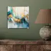 Abstract - Kunst - Gold - Blauw plexiglas 5mm klein -sfeer3