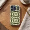 Patroon - Tegel - Groen Telefoonhoesje iPhone 17 Pro klein 878 -sfeer1