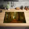 Bos - Natuur - Bomen - Landschap - Bladeren Inductie beschermer vinyl 3mm middel -sfeer5