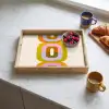 Stapel - Vormen - Geblokt - Oranje Dienblad Rechthoek middel -sfeer2