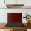 Rood - Roest - Textuur keuken achterwand spatscherm klein 900 -sfeer2