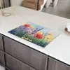 Weide - Bloemen - Kleurrijk Inductie beschermer vinyl 3mm klein -sfeer8
