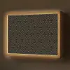 Goud - Zwart - Diamant Light Box met batterij (Wandlamp) middel 907 -z3d_website