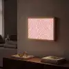Zebra - Print - Roze Light Box met batterij (Wandlamp) middel 907 -sfeer1